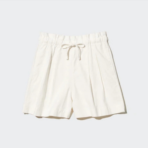 Uniqlo Pants - Uniqlo LINEN COTTON SHORTS